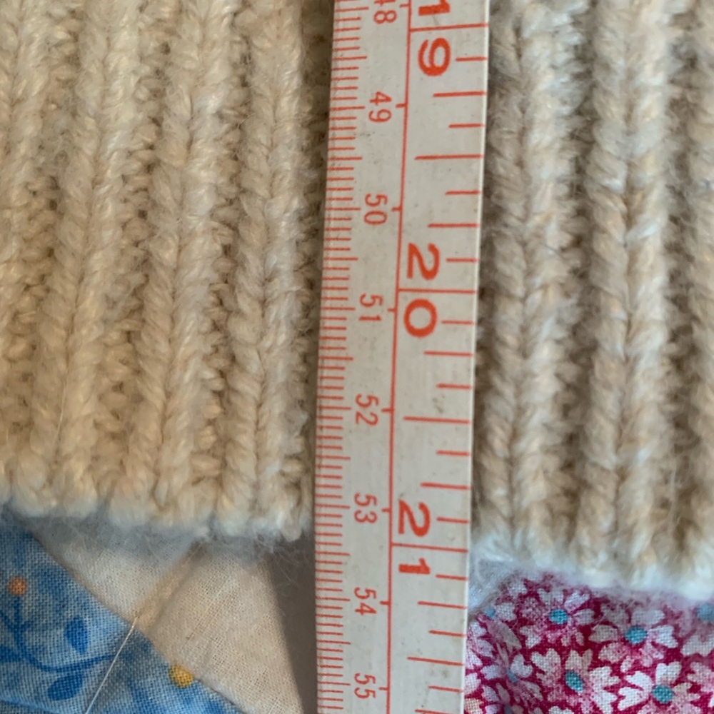 LOFT Fair Isle Turtleneck sweater. Size XXSP. - Picture 8 of 8